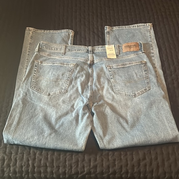 Levi Strauss Signature Men's and Big and Tall Relaxed Fit Jeans Mens sz 38x32 - Picture 10 of 13